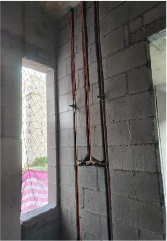 05/2024 - Instalação kit hidráulico nos banheiros no 3º pavimento
